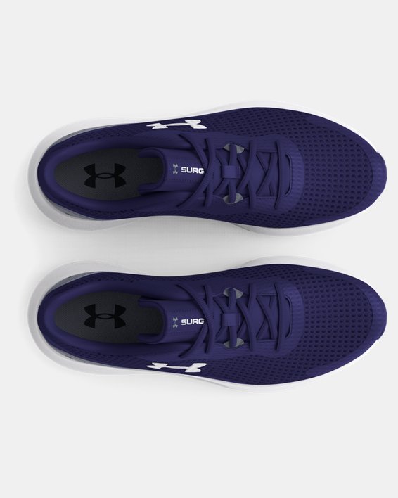 Men's UA Surge 3 Running Shoes in Blue image number 2